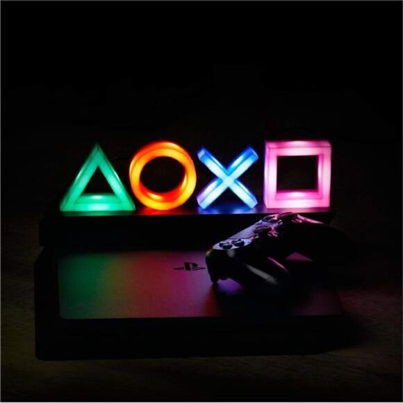 Playstation Controller Icons Light 3 Light Mode - Sound Reactive Gaming Gamer PS - Picture 2 of 6